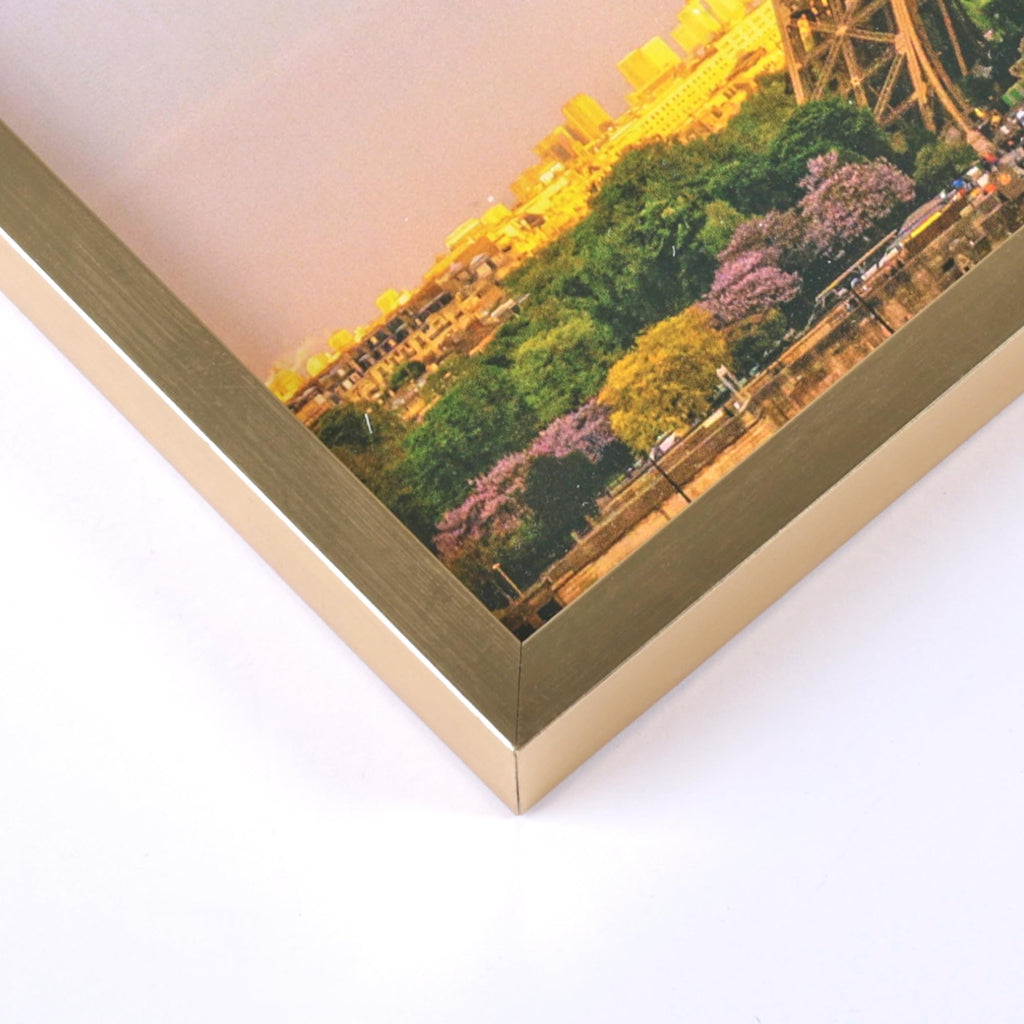 upsimples 5x7 Picture Frame Set of 3, Made of High Definition Glass for 5 x 7 Black Frames, Wall and Tabletop Display Thin Border Photo Frame for Home Décor