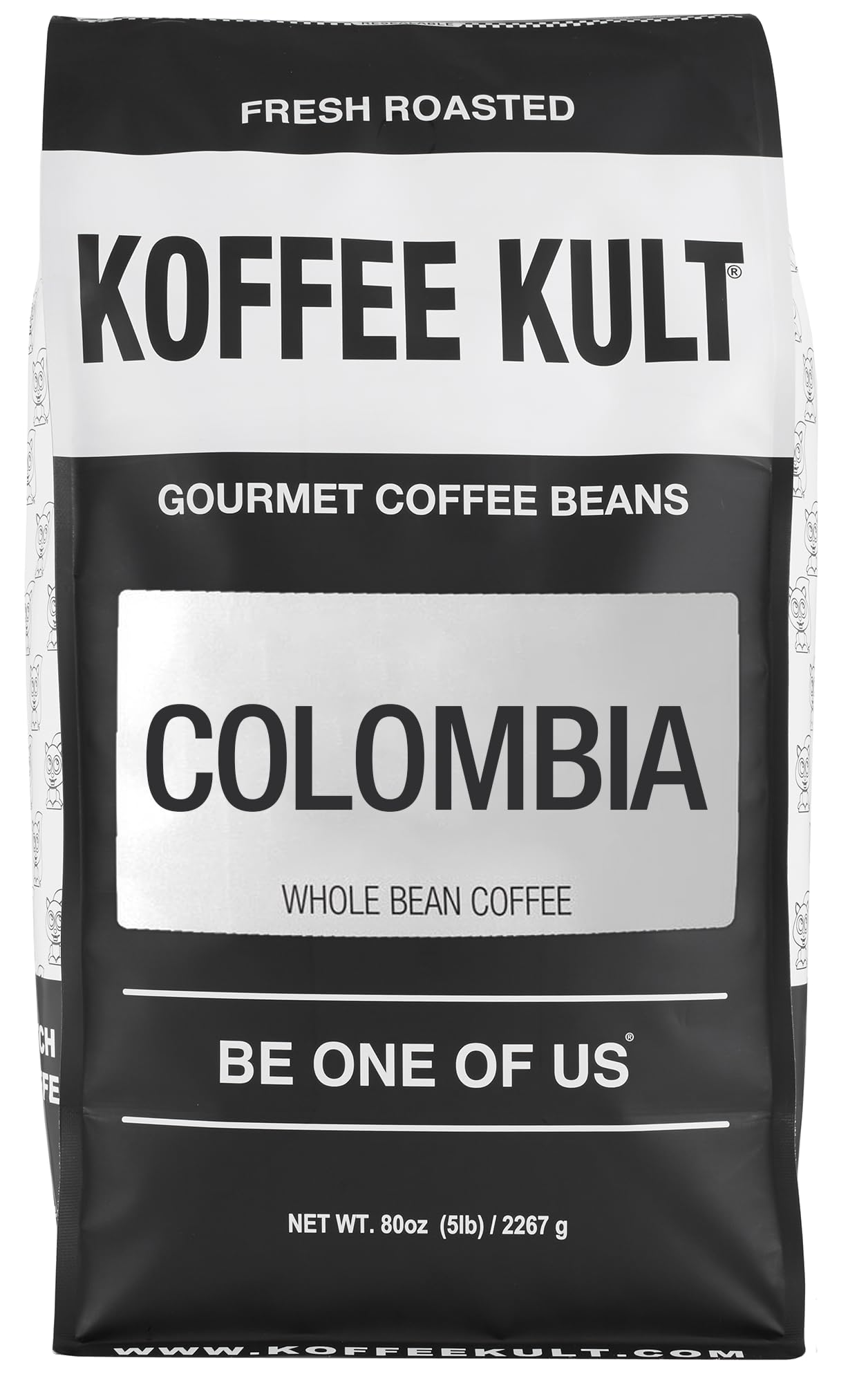 Koffee Kult Koffee Kult Medium Roast Smooth and Flavorful Ground Coffee - Perfect for a Relaxing Cup Anytime (Medium Roast, 32oz)