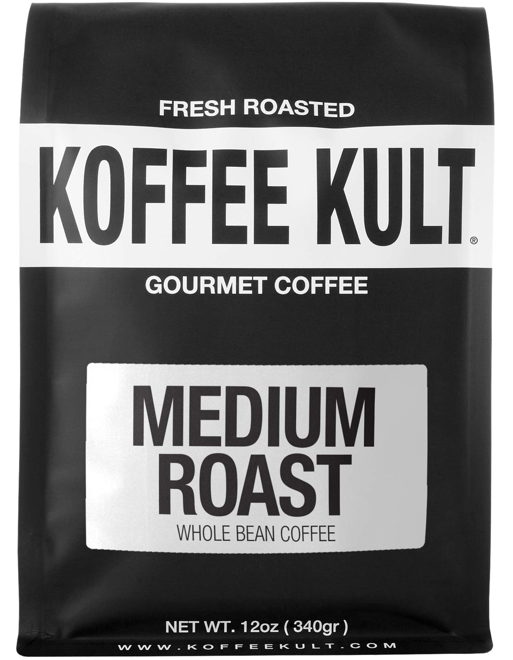 Koffee Kult Koffee Kult Medium Roast Smooth and Flavorful Medium Roast Coffee Beans- Perfect for a Relaxing Cup Anytime (Medium Roast, 32oz)