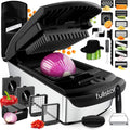 Fullstar The Original Pro Chopper - Vegetable Chopper and Spiralizer, Food Chopper with Container, Fruit Slicer, Kitchen Gadgets & Gifts, Home Essentials (4 in 1, White)