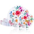DaYammi 20Pcs Floral Disposable Plastic Plates-Disposable Heavy duty Watercolor Floral Plastic Plates 10.25 inch Dinner plates and 7.5 inch Dessert plates, Disposable Plate for Party Mother's Day