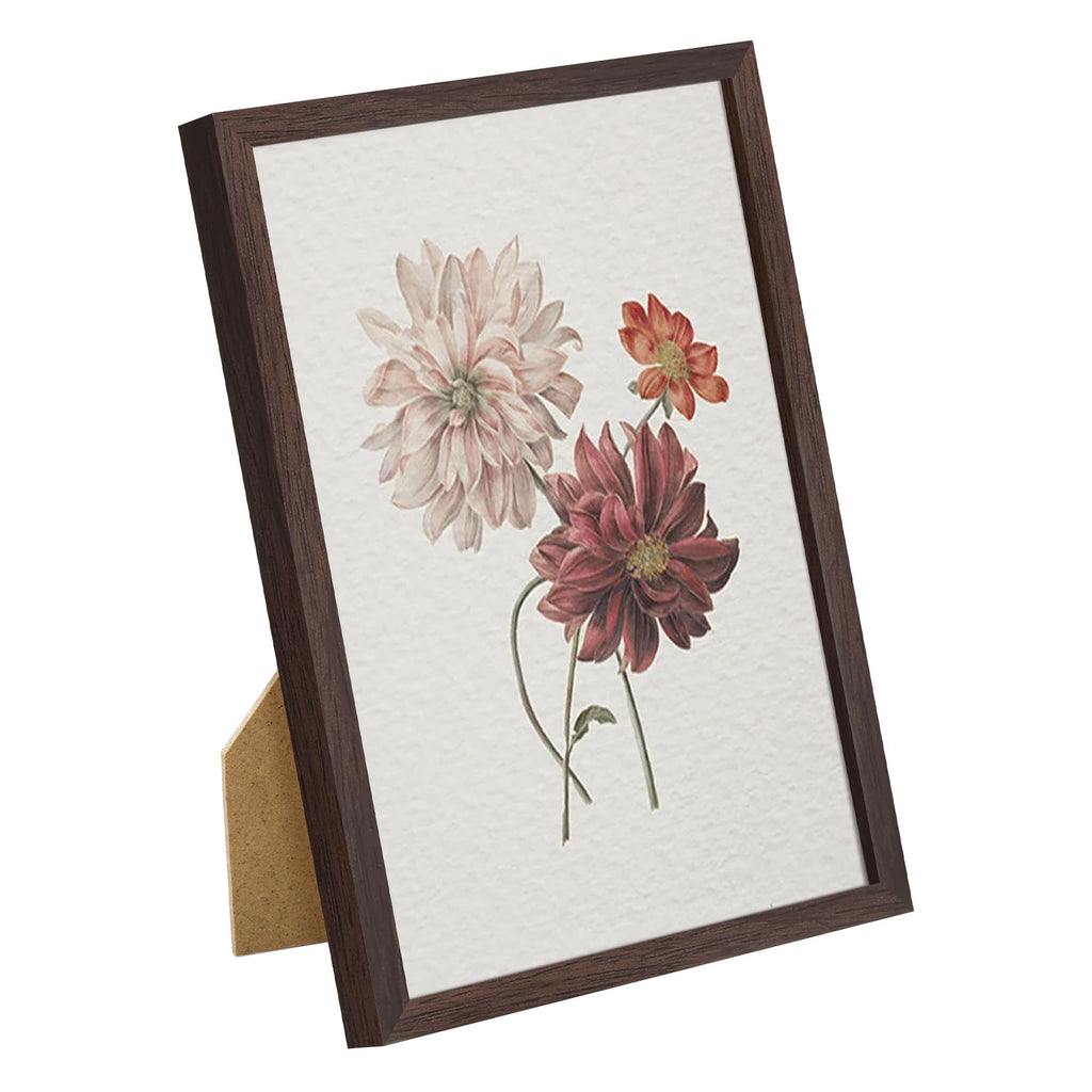 upsimples 5x7 Picture Frame Set of 3, Made of High Definition Glass for 5 x 7 Black Frames, Wall and Tabletop Display Thin Border Photo Frame for Home Décor