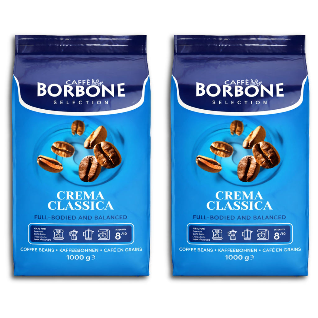 Caffè Borbone Crema Superiore Whole Bean Coffee, Arabica and Robusta Blend, Medium Roast, 2.2 lb Bag (Pack of 1)