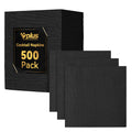 Vplus 1000 Pack Black Cocktail Napkins, Elegant Beverage Napkins, 3-Ply Disposable Paper Napkins 4.9x4.9 inch, Perfect for Restaurant, Bar, Party, Wedding, Dessert Napkins