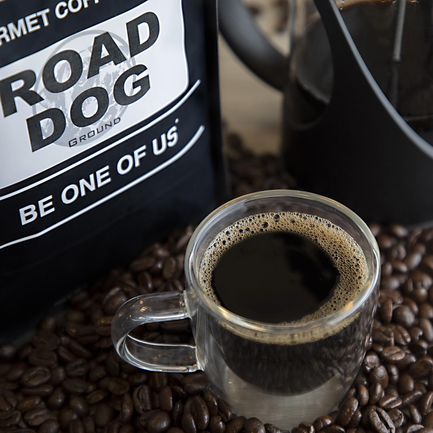 Koffee Kult Road Dog Dark Roast Coffee Beans (whole bean, 32oz)