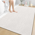 OLANLY Bathroom Rug Mat 30x20, Thick Soft and Absorbent Chenille Bath Mat, Non-Slip Rubber Backing, Machine Washable Quick Dry Bath Rugs for Tub Shower Floor, Home Decor Accessories, Grey