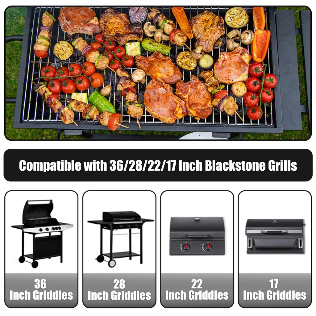 Silicone Grease Cup Liners for Blackstone 36 28 22 17 Inch Griddle, 2 Pack Reusable Grease Catcher Liner Grill Grease Tray Accessories for Blackstone