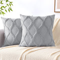 Faux Fur Throw Pillow Covers