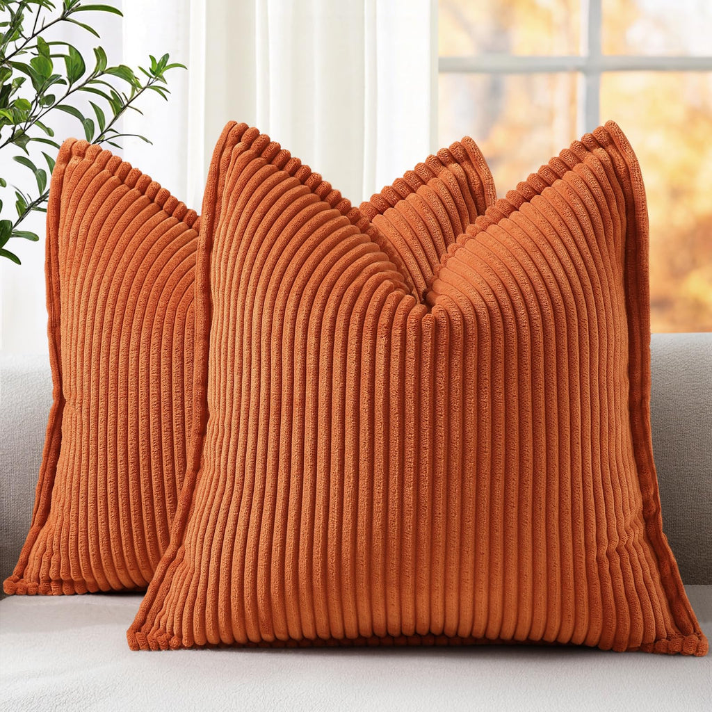 Cream White Throw Pillow Covers