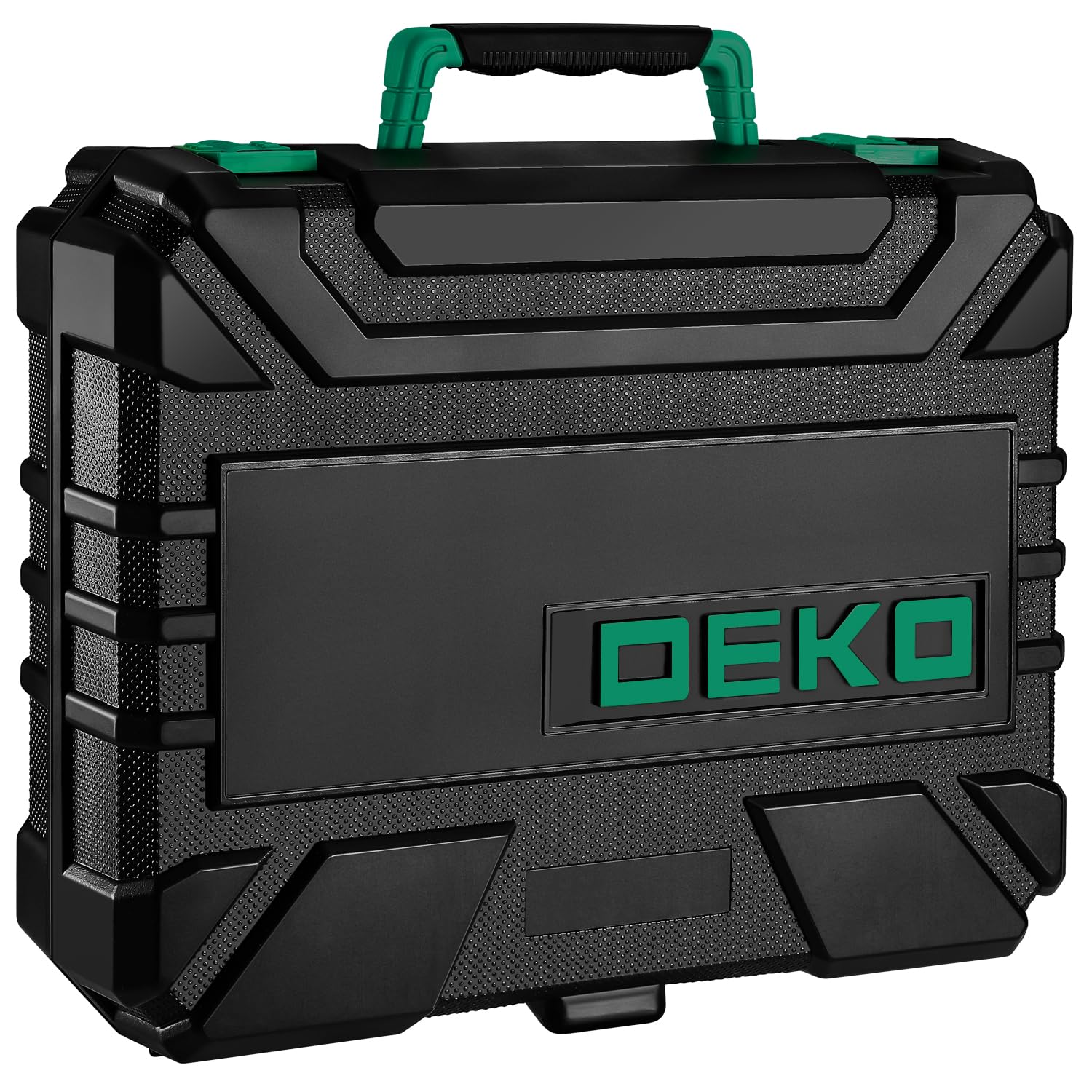 DEKOPRO Tool Set：Tool Kit with 8V Cordless Drill,Tool Box with Drill,Hand Drill Set for Men & Women,Home Tool Kits for House Repair,Handyman,DIY 126 Piece