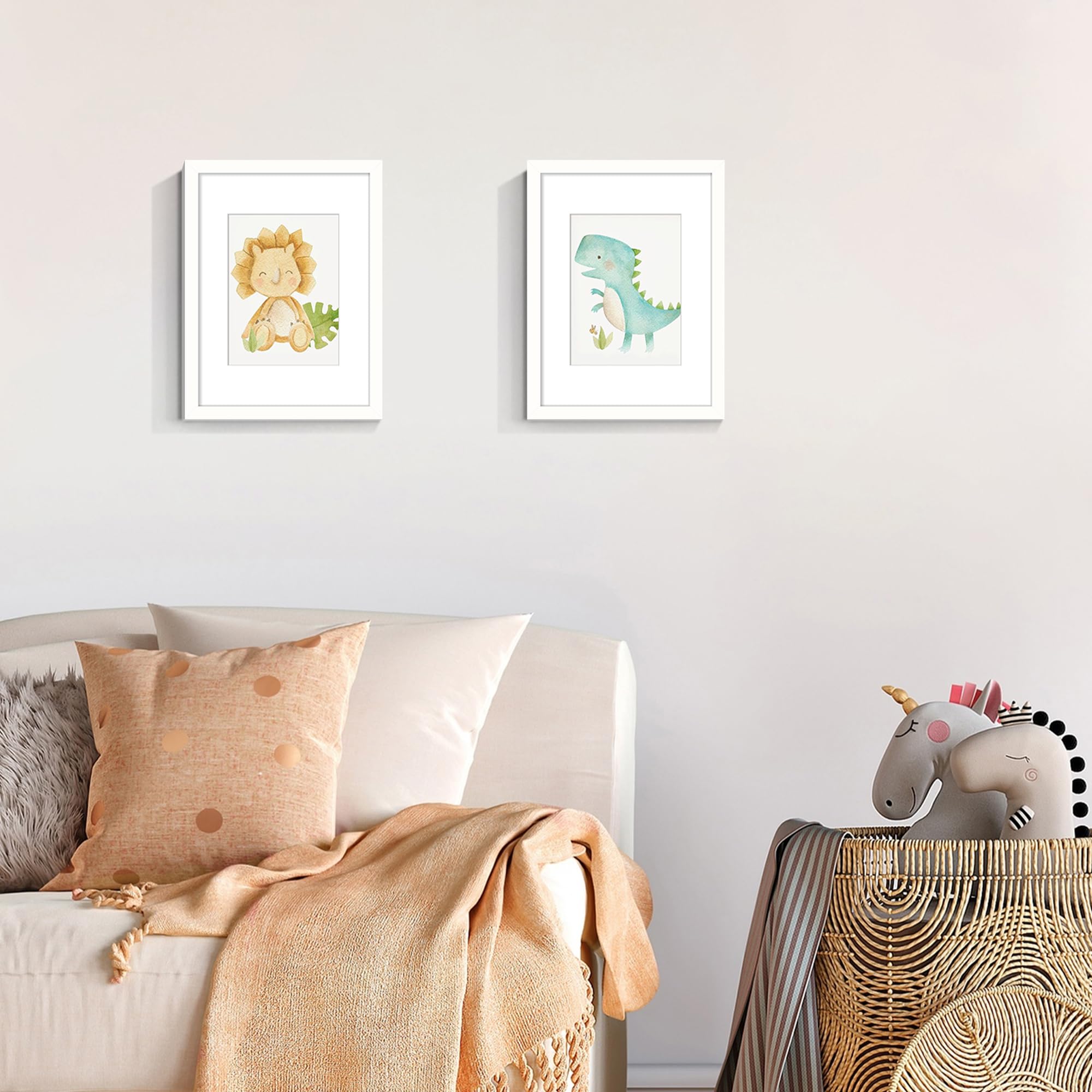 upsimples 8x10 Picture Frame Set of 5, Display Pictures 5x7 with Mat or 8 x 10 Without, Wall Gallery Photo Frames, Black