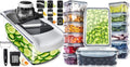 fullstar Mandoline + Pack of 28 Food Container