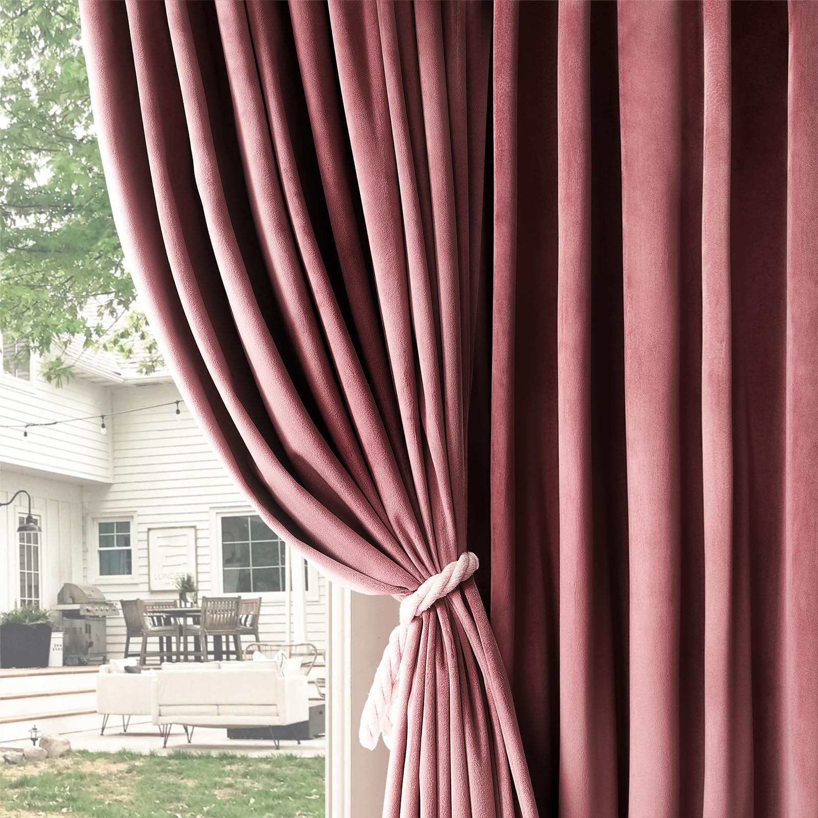 Topfinel Olive Green Velvet Curtains 84 Inches Long for Living Room,Blackout Thermal Insulated Curtains for Bedroom,Back Tab Modern Window Treatment for Living Room,52x84 Inch Length,Olive Green