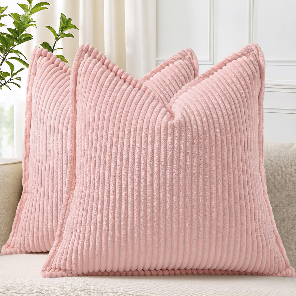 Cream White Throw Pillow Covers