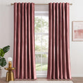 Topfinel Olive Green Velvet Curtains 84 Inches Long for Living Room,Blackout Thermal Insulated Curtains for Bedroom,Back Tab Modern Window Treatment for Living Room,52x84 Inch Length,Olive Green