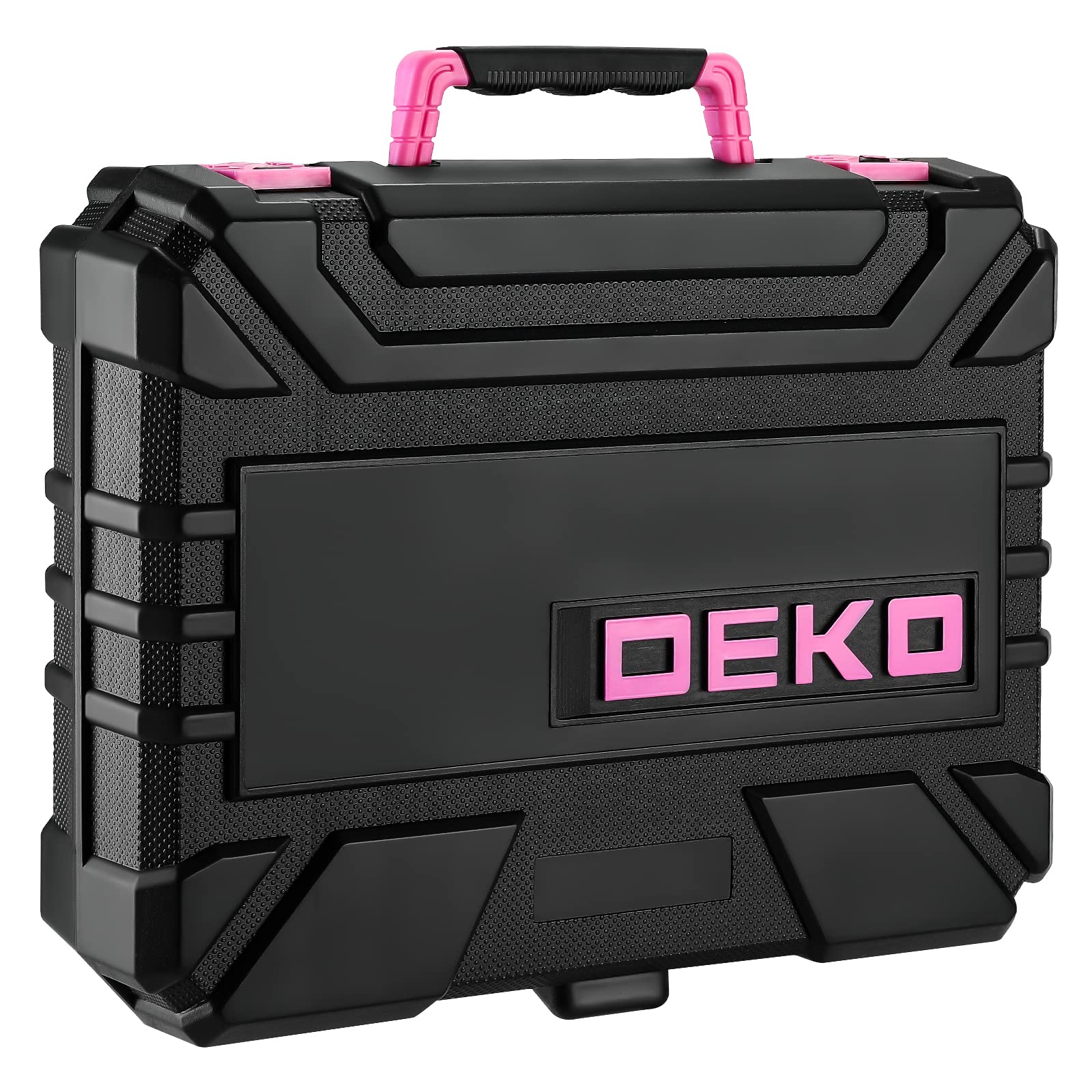 DEKOPRO Tool Set：Tool Kit with 8V Cordless Drill,Tool Box with Drill,Hand Drill Set for Men & Women,Home Tool Kits for House Repair,Handyman,DIY 126 Piece