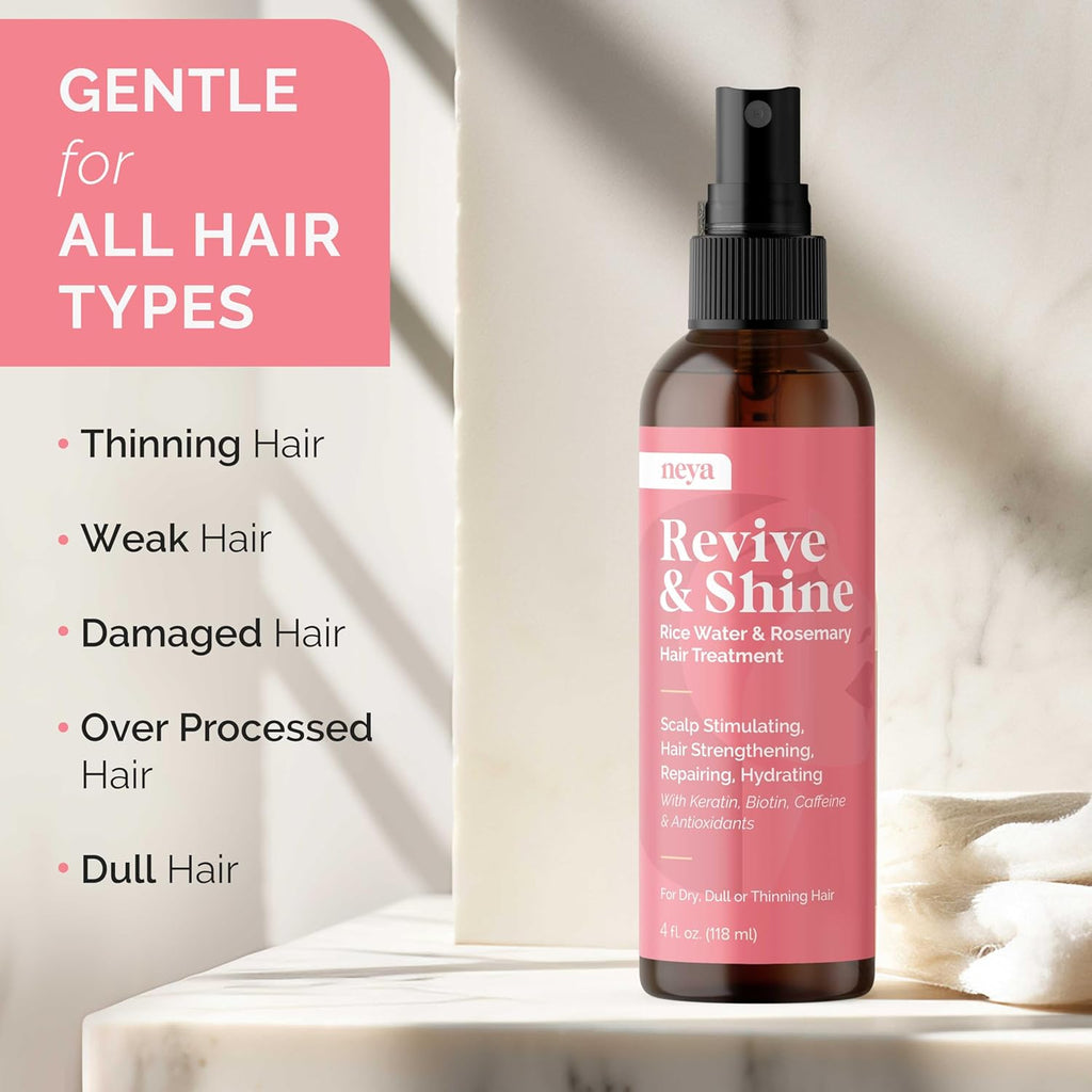 neya Revive & Shine Rice Water and Rosemary Hair Treatment