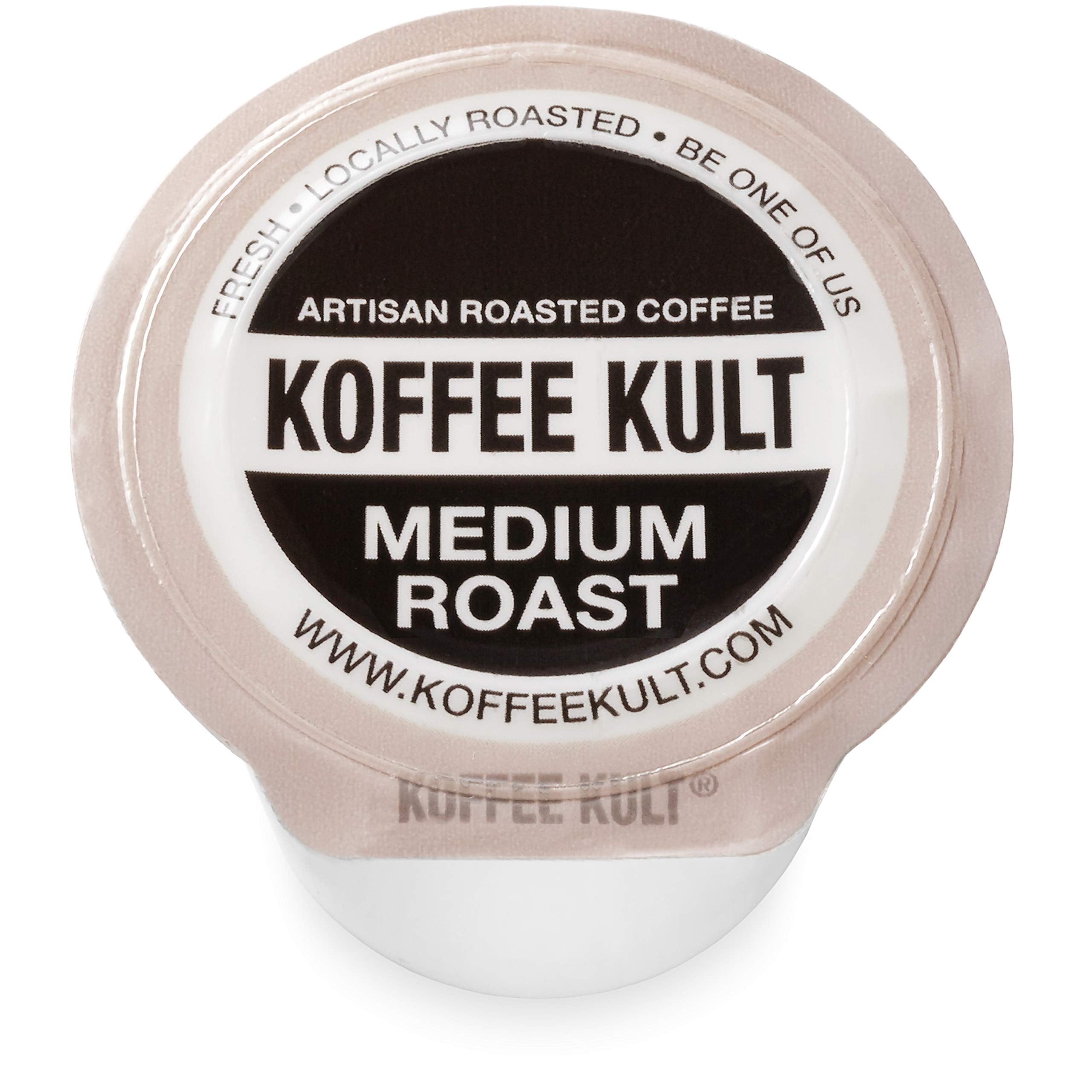 Koffee Kult Premium Dark Roast Coffee Single Serve coffee cups in pods for K-Cup 12 count