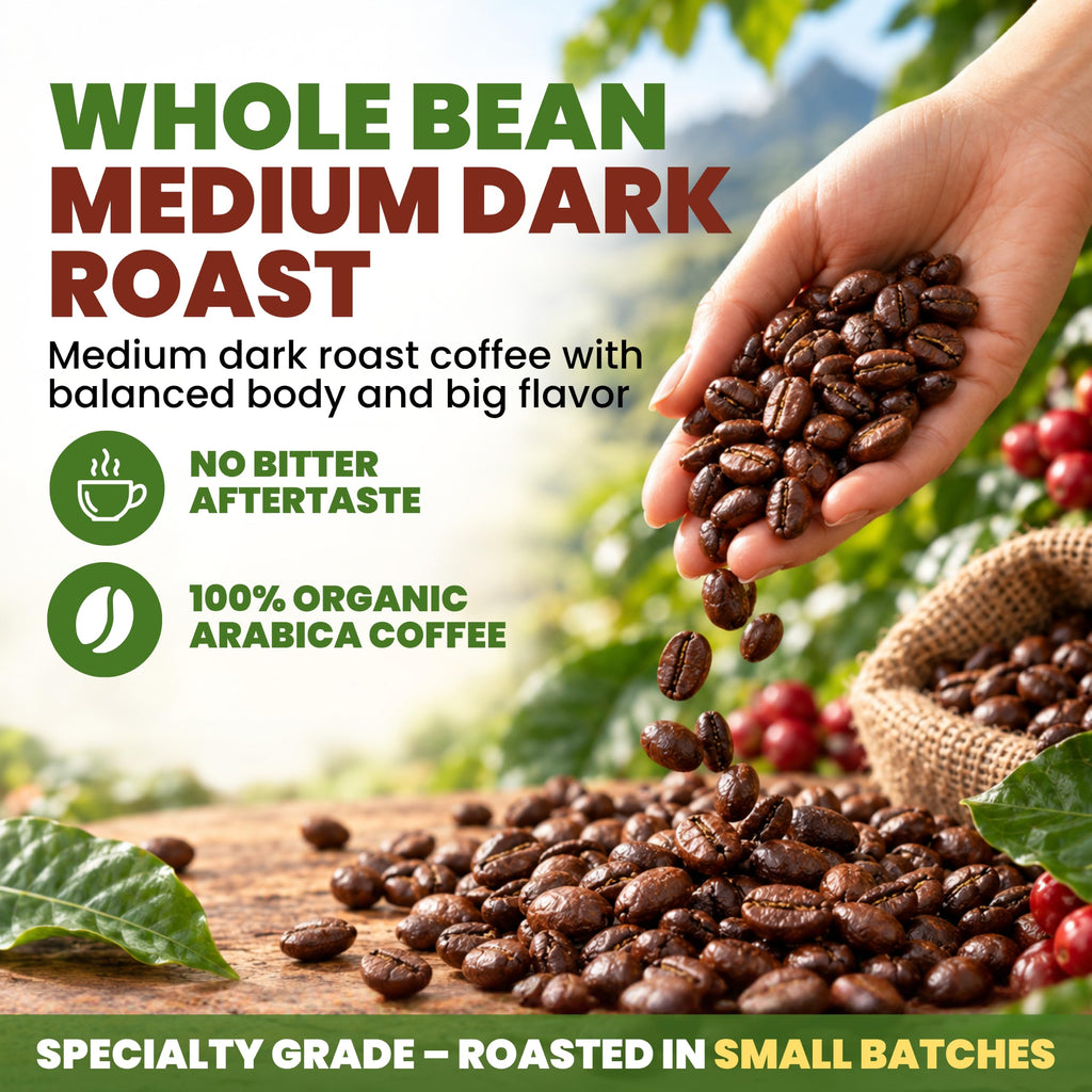 Java Planet Low Acid Organic Espresso Whole Bean Coffee 16oz