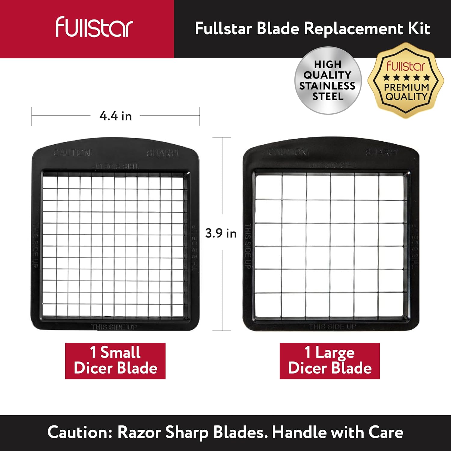 fullstar Bundle: Chopper and 2pc Blade Replacement Set