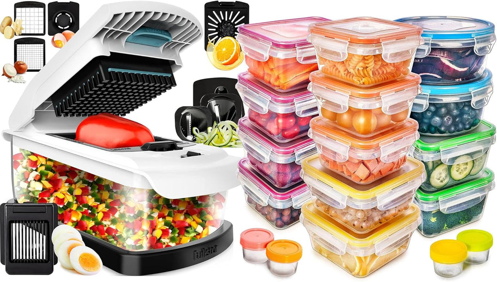 fullstar 9 in 1 Chopper And 34 Pack Food Container