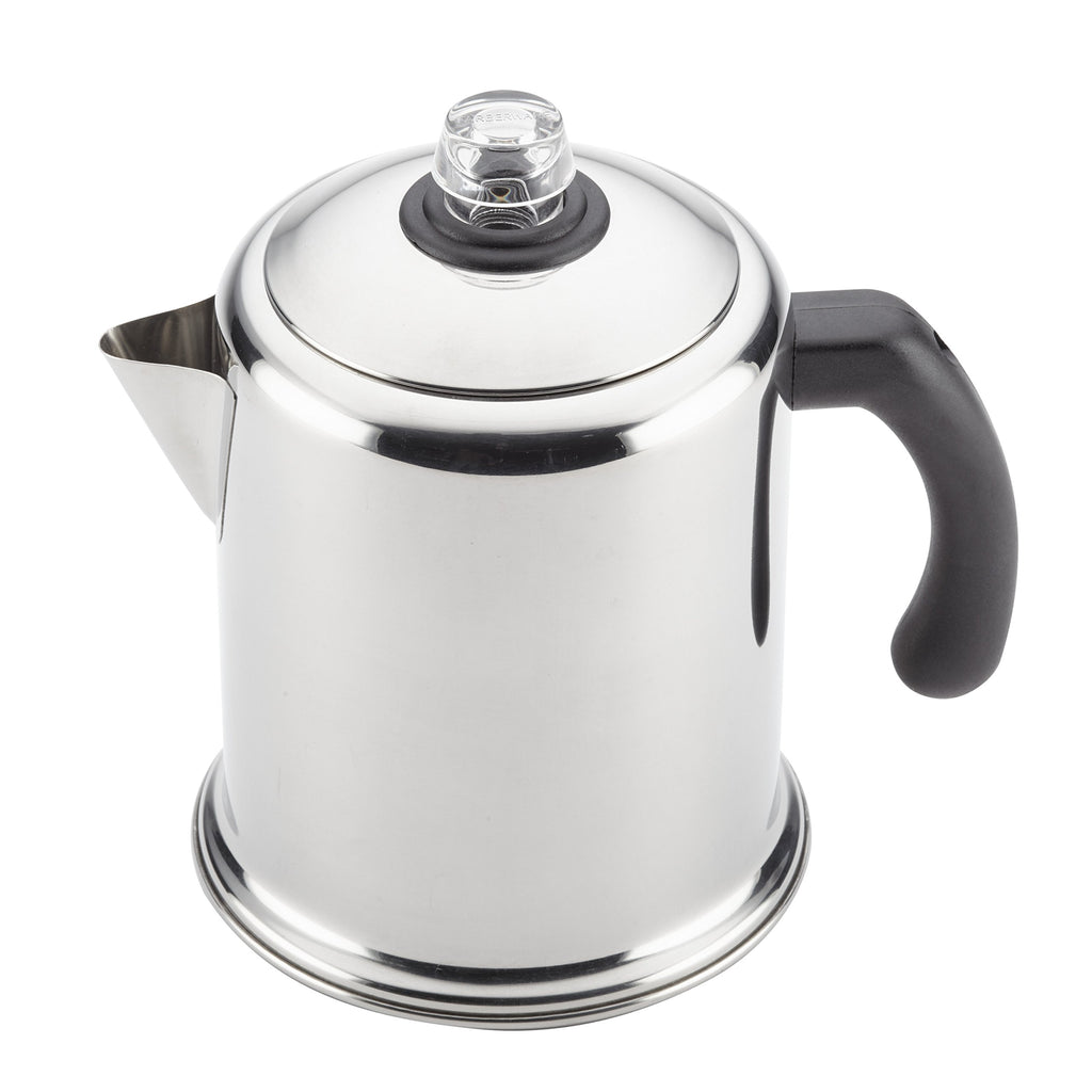Farberware Classic Yosemite Stainless Steel Coffee Percolator - 8 Cup, Silver