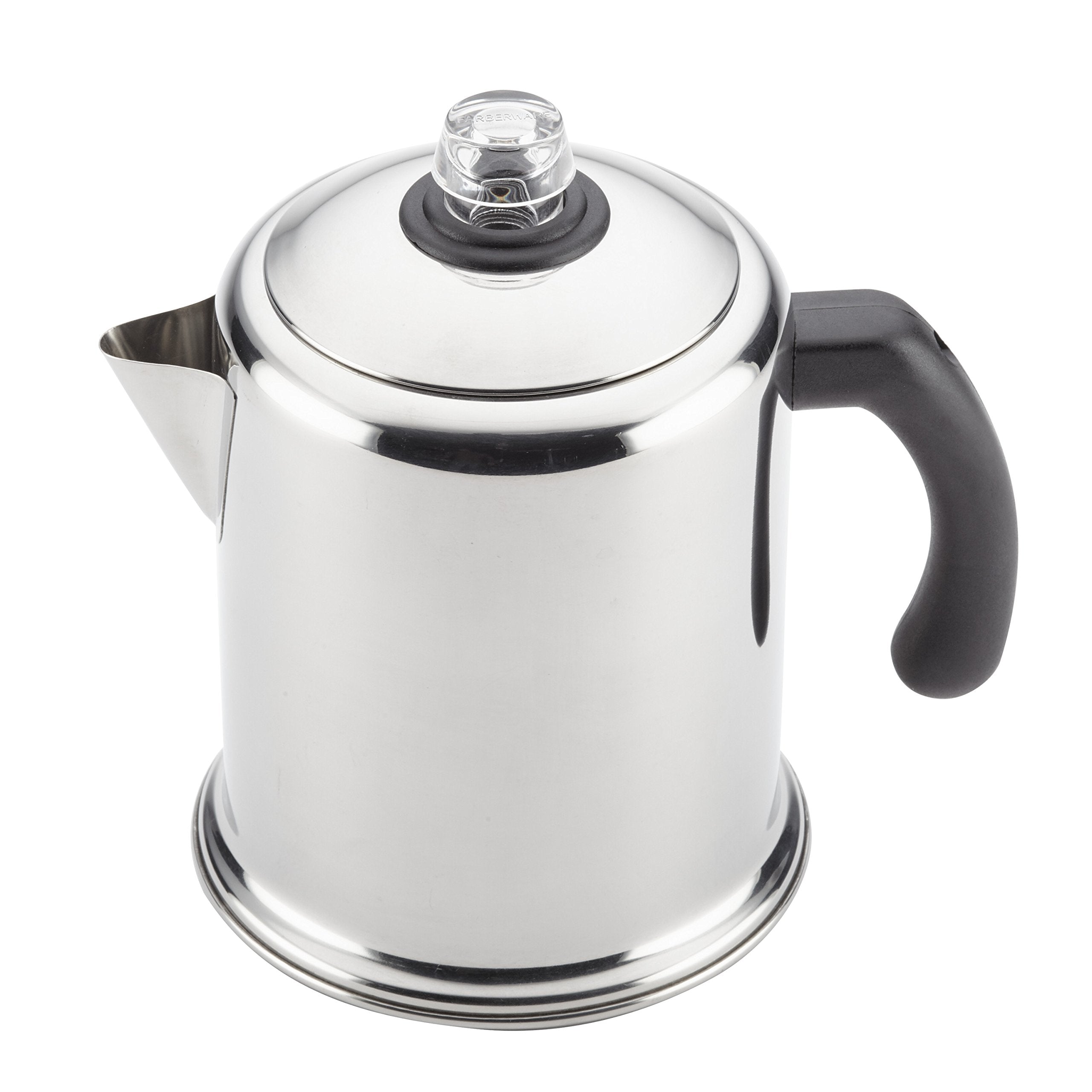 Farberware Classic Yosemite Stainless Steel Coffee Percolator - 8 Cup, Silver