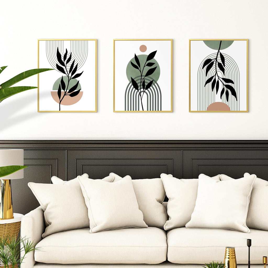 upsimples 12x16 Picture Frame Black 3 Pack, Scratch-Proof Poster Frames 12 x 16 for Photo Gallery - Slide-In Strips, Horizontal or Vertical Wall Mounting