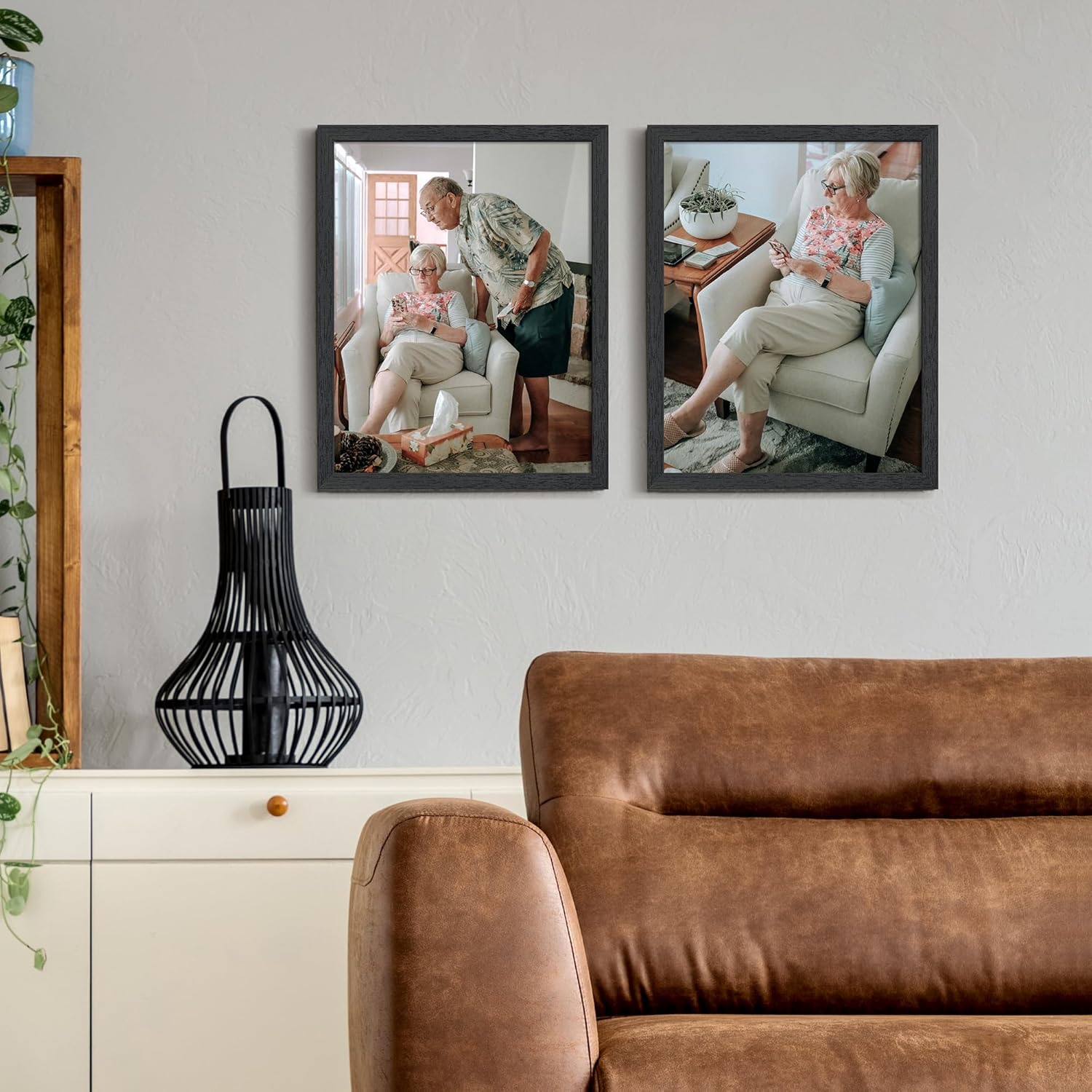 upsimples 11x14 Picture Frame, Wall Gallery Photo Frames with Engineered Wood, Black 1 Pack