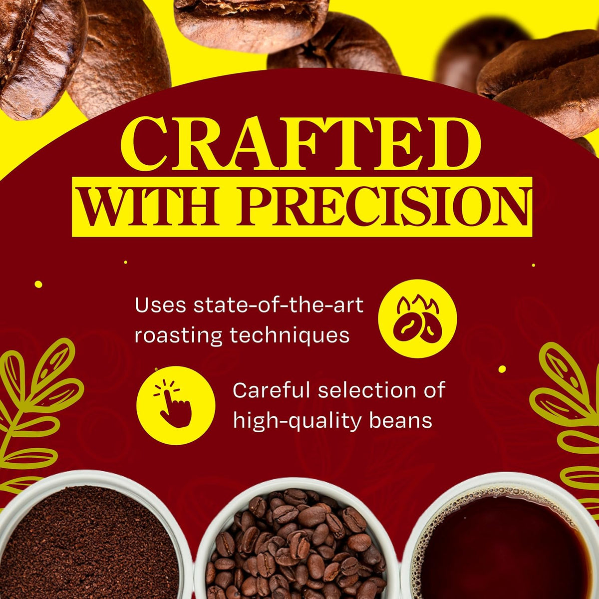 El Coquí Dark Roast Espresso Ground Coffee, Rich, Ground Coffee, Authentic Puerto Rican Style Coffee, Vacuum Sealed, Ground Espresso Beans, 6 oz (4 pack)