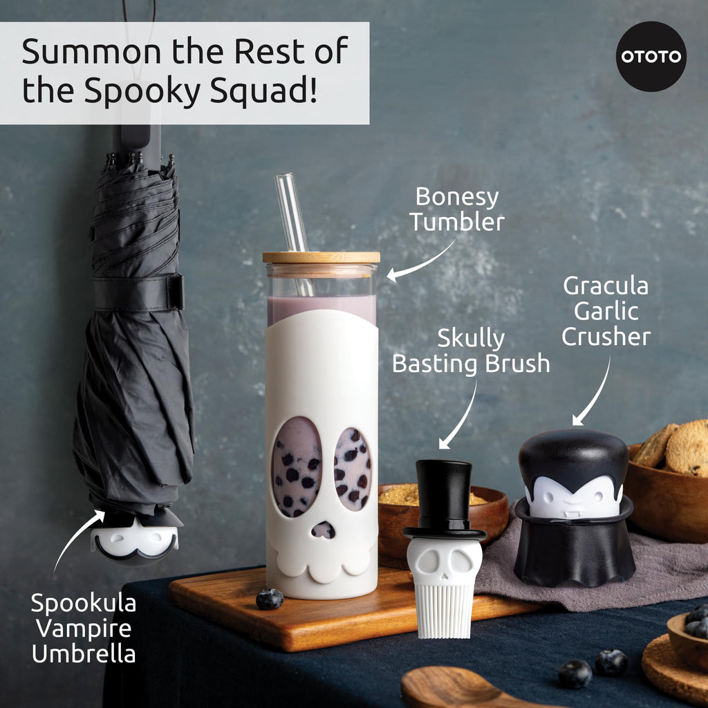 OTOTO Spooky Bootle - Halloween, Halloween Tumbler, Accessories, Insulated Water Bottle, Stainless Steel, Cute Water Bottle, Leak Proof Water Bottles, Spooky, Witchy, Goth Gifts, 18oz.