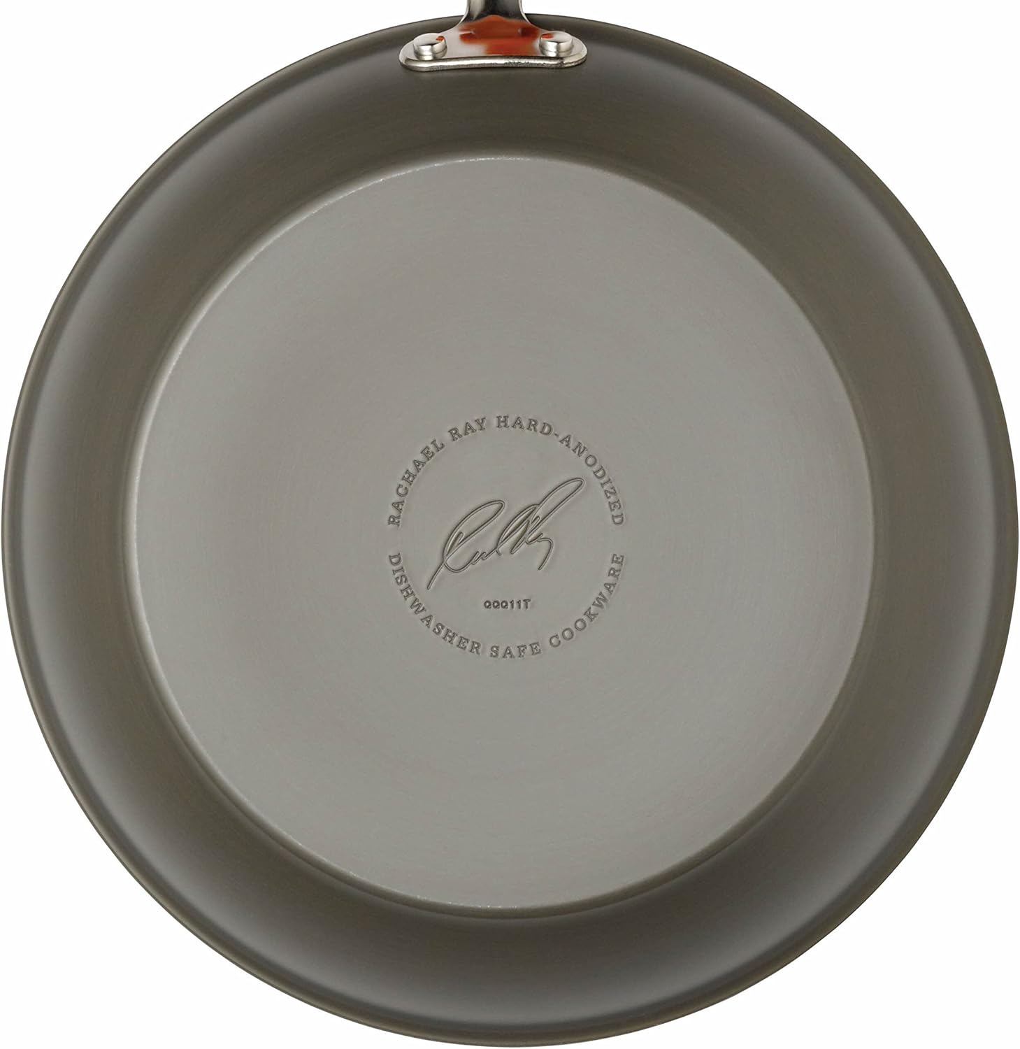 Rachael Ray - 16802 Rachael Ray Cucina Nonstick Cookware Pots and Pans Set, 12 Piece, Sea Salt Gray