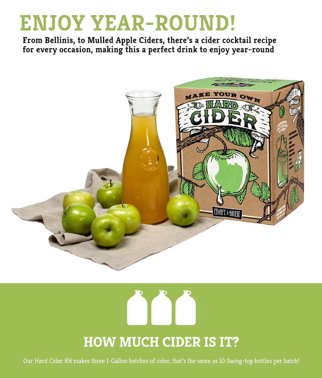 Craft A Brew - American Pale Ale - Beer Making Kit - Make Your Own Craft Beer - Complete Equipment and Supplies - Starter Home Brewing Kit - 1 Gallon