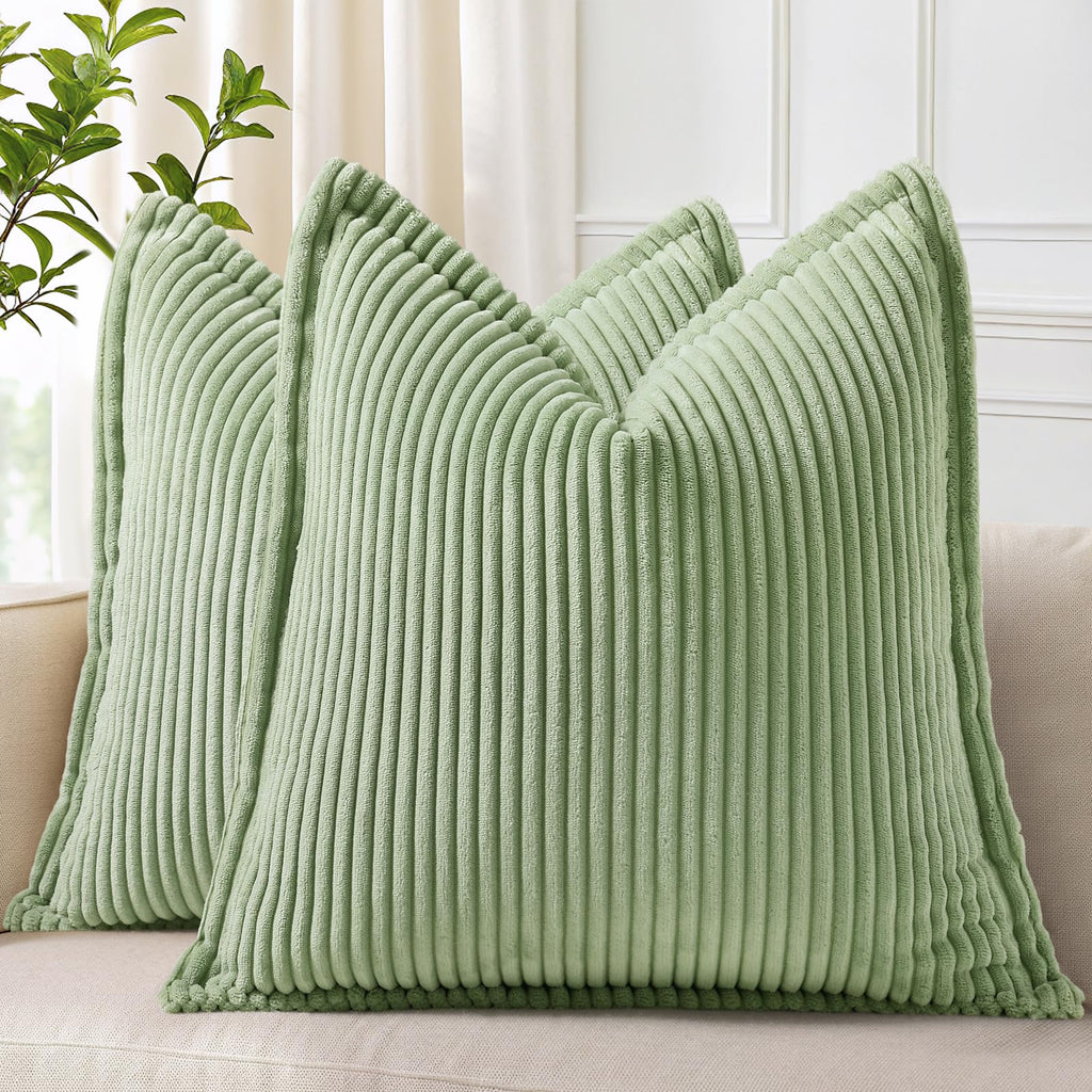 Cream White Throw Pillow Covers