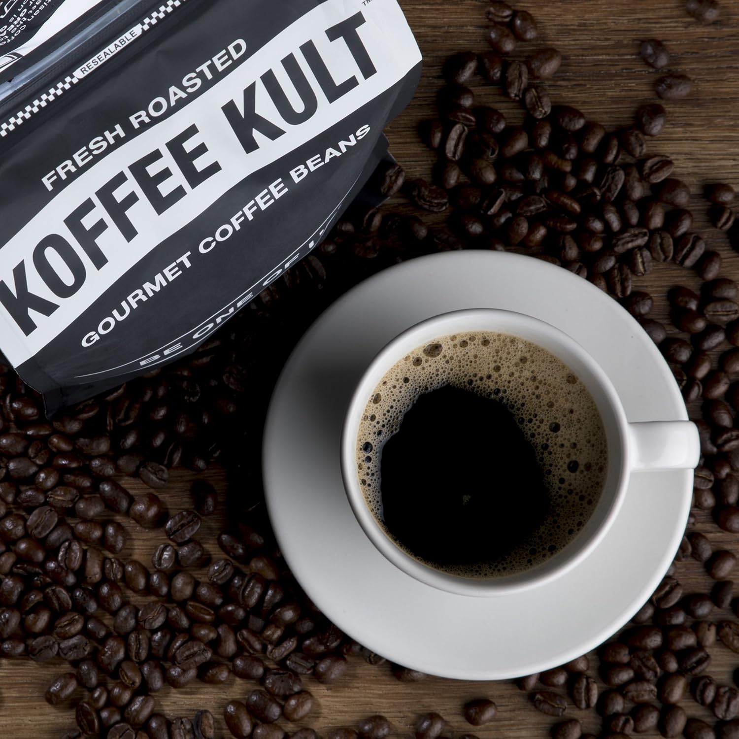 Koffee Kult Road Dog Dark Roast Coffee Beans (whole bean, 32oz)