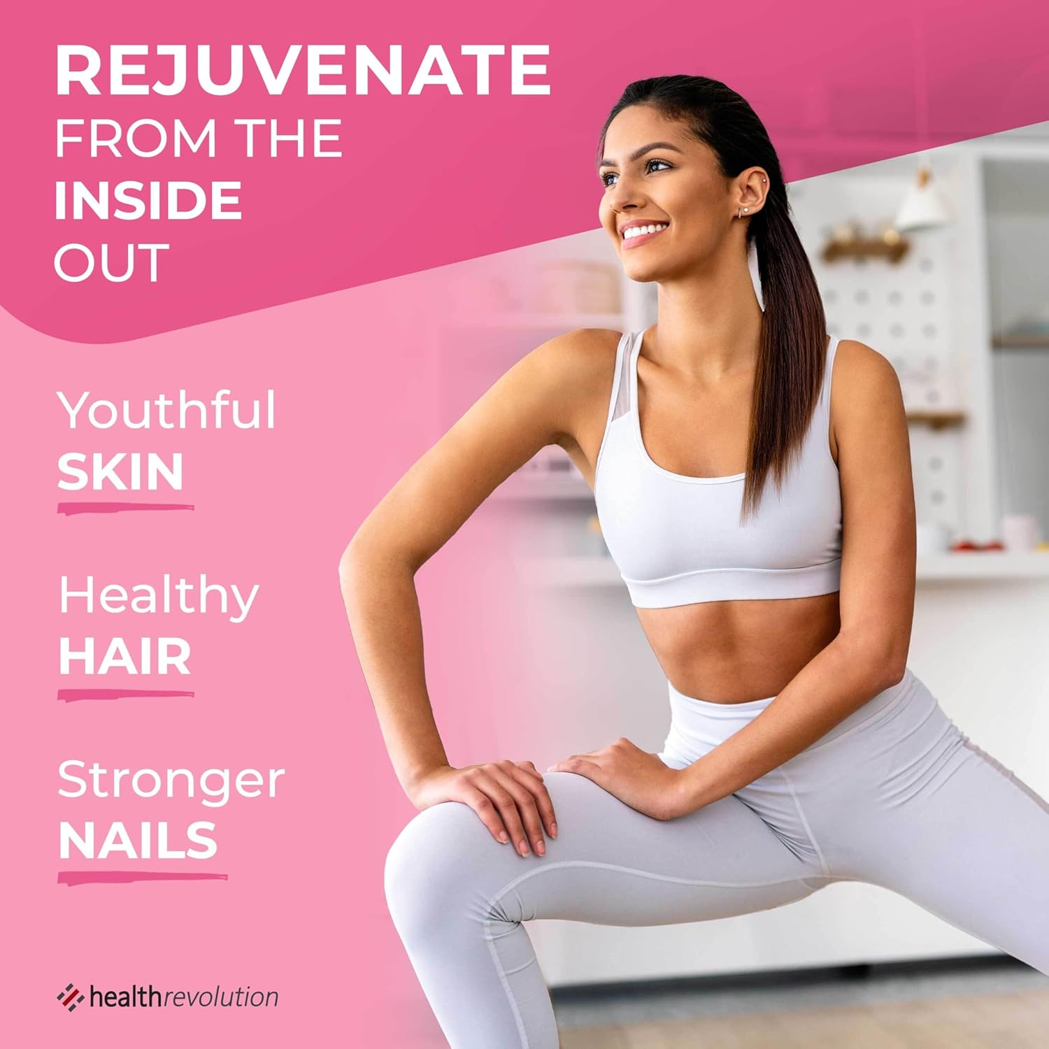 Multi Collagen Protein Powder, Type I, II, III, V, X - 5 Hydrolyzed Collagen Peptides, Skin, Hair, Nails & Joints, Triple Refined for Easy Mixing, 99% Absorption Rate, Non-GMO, Gluten-Free, Unflavored