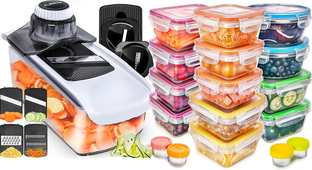 fullstar Mandoline with 34 Pack Food Container