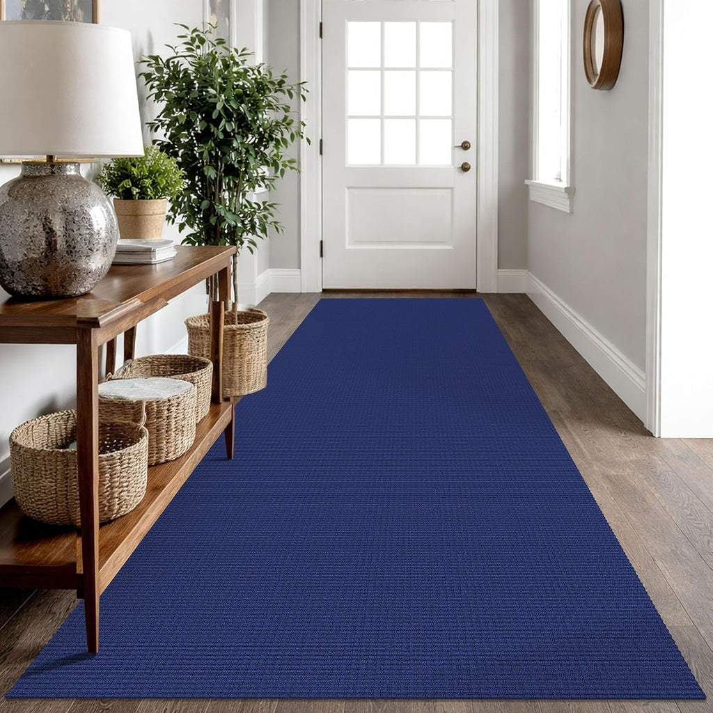 IOHOUZE Small Area Rug 2x3 Washable Woven Rugs for Entryway Non Slip Rubber Backed Kitchen Rugs Indoor Outdoor Doormat Throw Rug Floor Carpet for Entrance Front Door, Orange/Tan/Brown