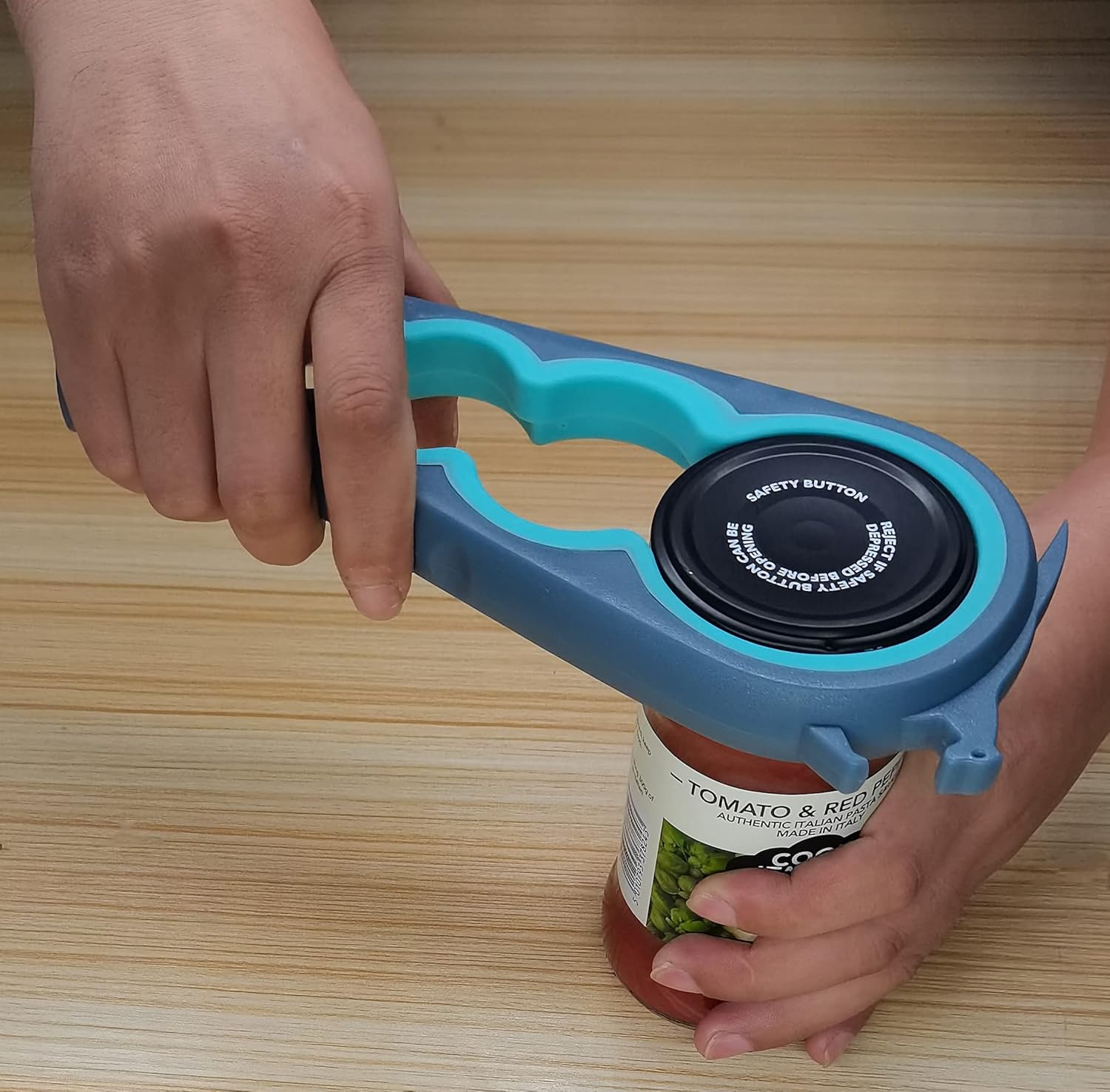 Latest Jar Opener With 4 Rubber Jar Gripper Pads for Weake Hands Senior with Arthritis Hands and Children