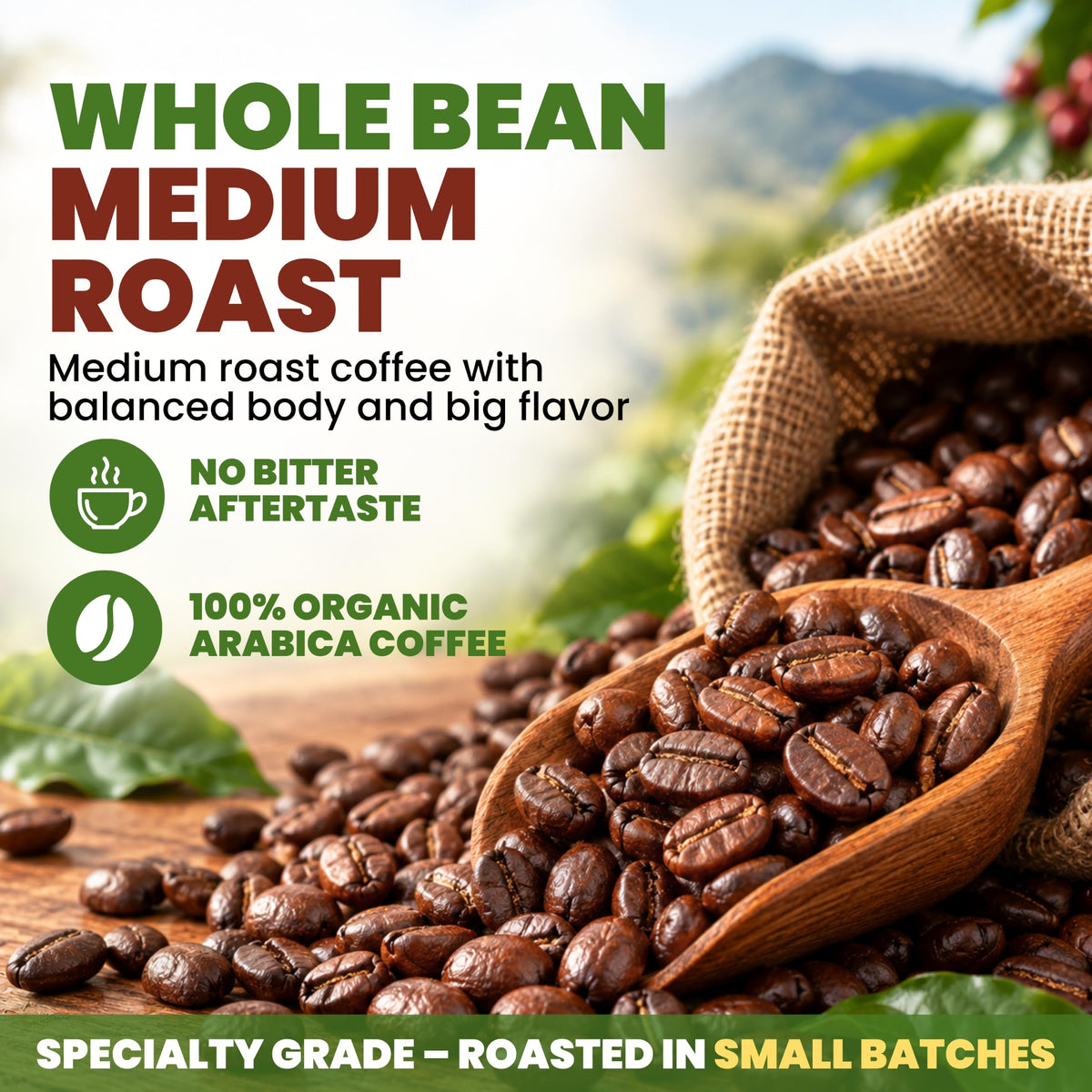 Java Planet Low Acid Organic Espresso Whole Bean Coffee 16oz