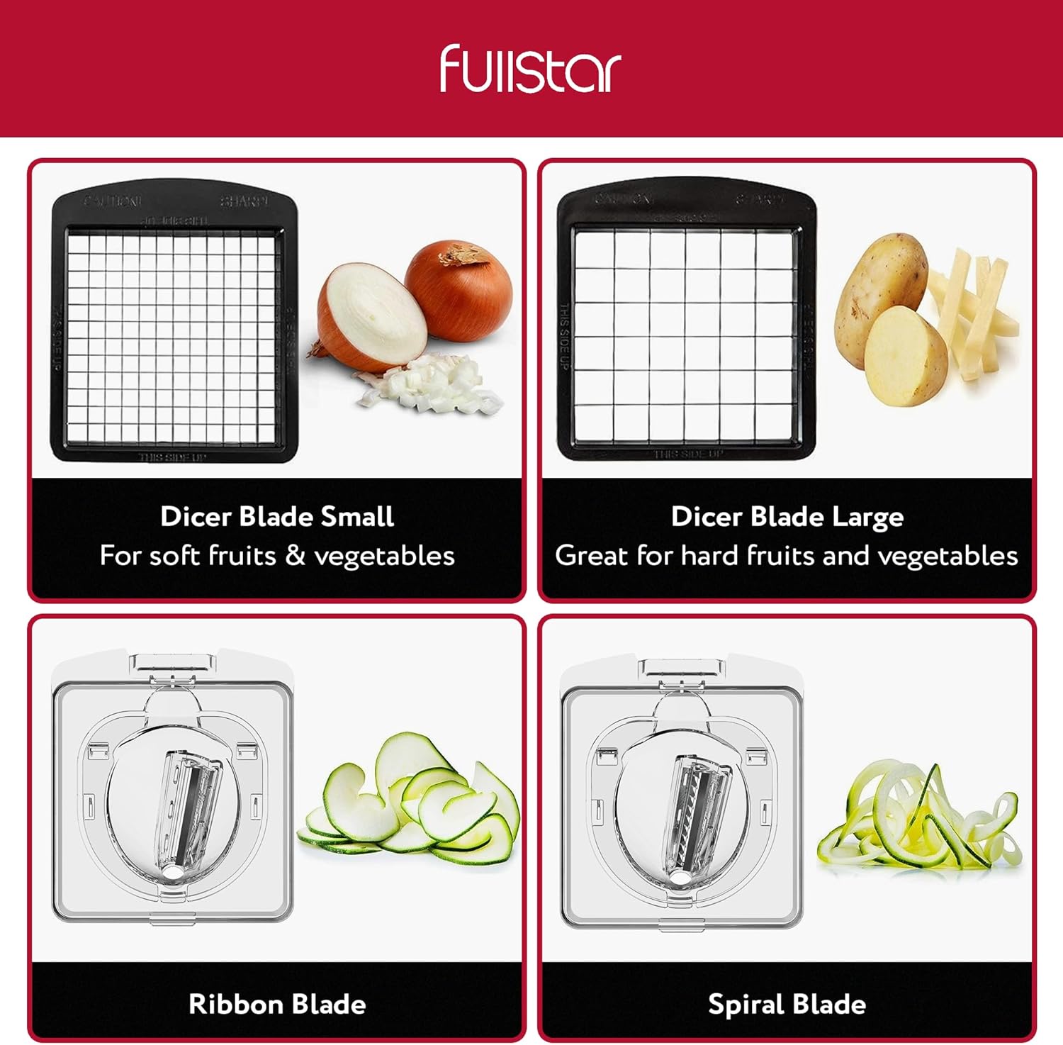 fullstar 50 Pack Food Container + Chopper