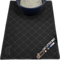 GORILLA GRIP Cat Litter Box Mat, Water Resistant, US Designed Kitty Litter Trapping Mats, Easy to Clean, Scatter Control, Less Mess and Clean Floors, Kitten Supplies for Indoor Cats, 24x17 Grey