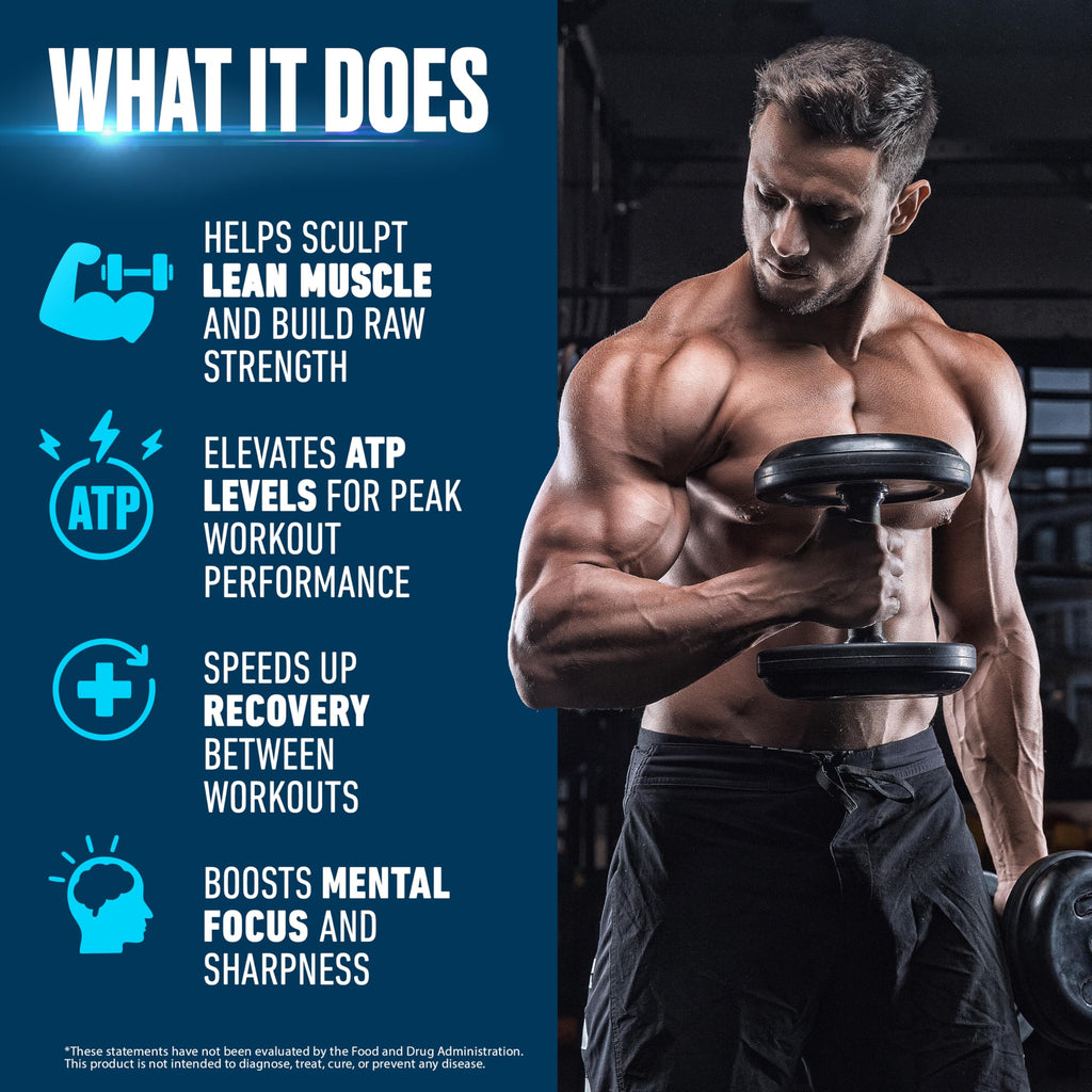 Creatine Monohydrate Powder 500g – Supports Muscle Growth, Strength & Cognitive Function*, 5g per Serv - 100 Servings, Pure Micronized Creatine for Enhanced Performance, Unflavored, 17.9 oz