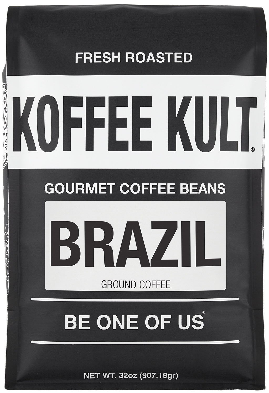 Koffee Kult Koffee Kult Medium Roast Smooth and Flavorful Ground Coffee - Perfect for a Relaxing Cup Anytime (Medium Roast, 32oz)
