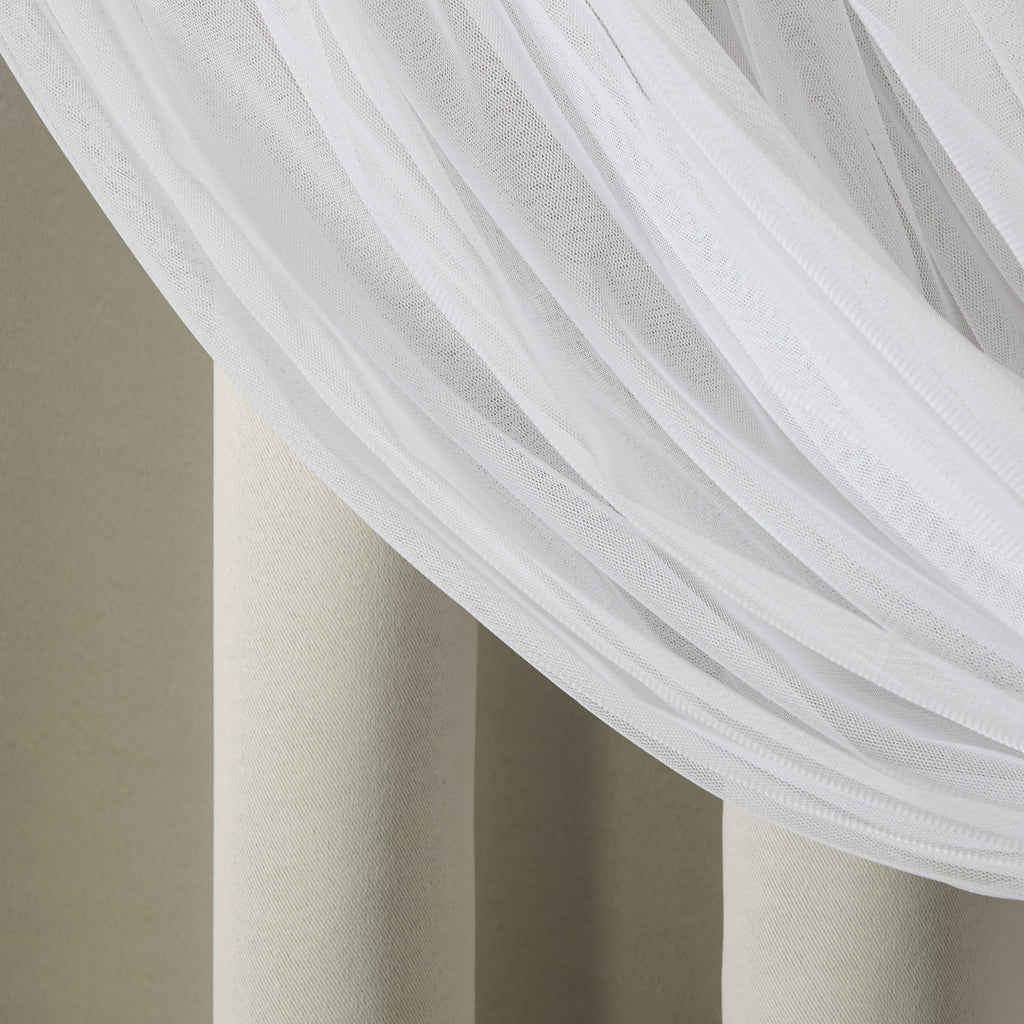 TOWN & COUNTRY LUXE Talia Double Layer Indoor Curtains, Sheer and Room Darkening Blackout, Grommet Top, Energy Efficient, 2-Pack Set, 52"x84", Rose Blush