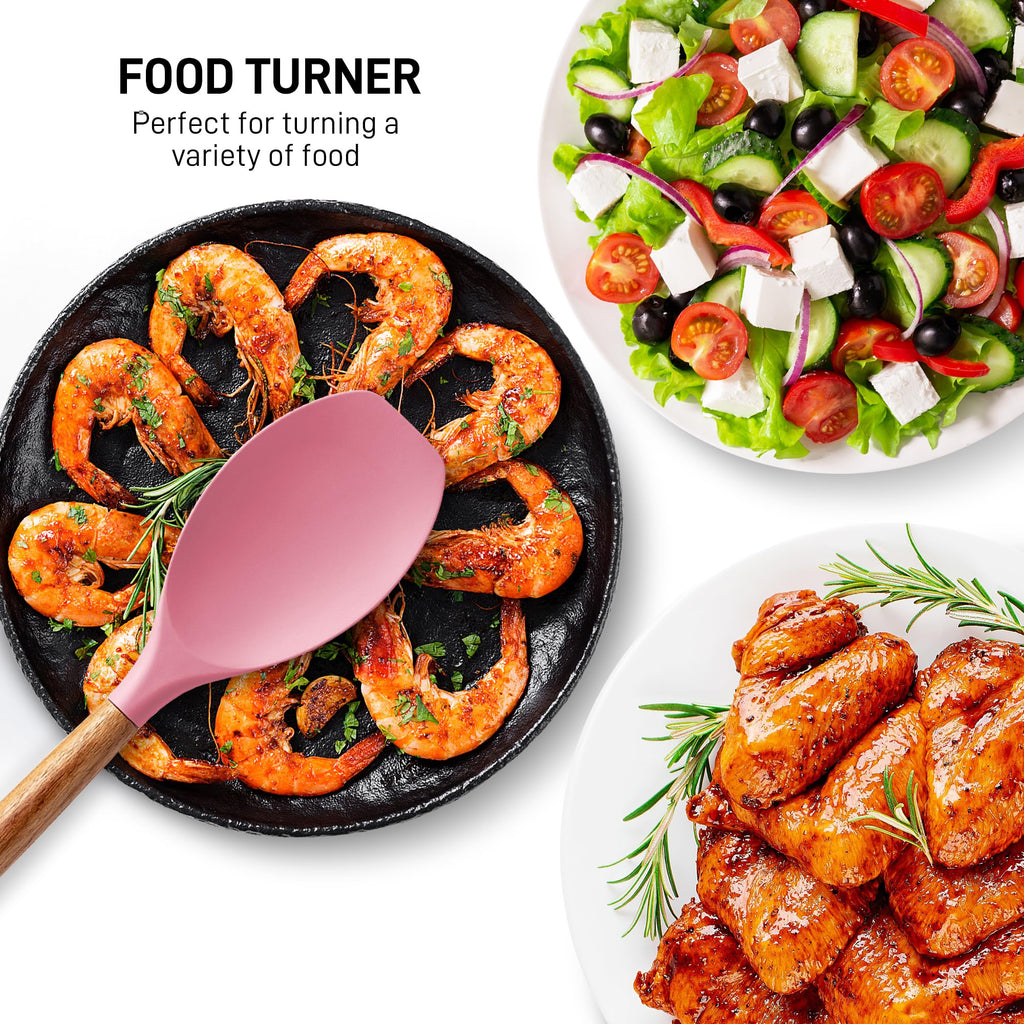 Zulay Kitchen 5 Piece Silicone Utensil Set