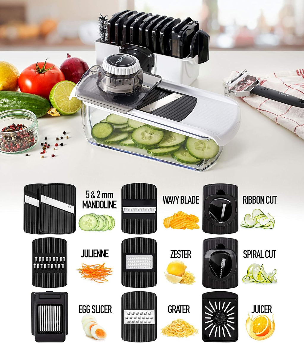fullstar Mandoline + Pack of 28 Food Container