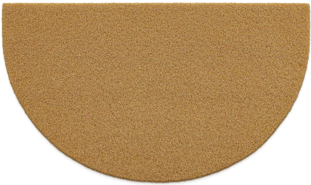 OLANLY Front Door Mat, Low Profile Doormat, Stain and Fade Resistant, Easy to Clean, for Indoor and Outdoor Entrances, Patio Porch or Entryway, Brown (30x17 Inch, Home Sweet Home)